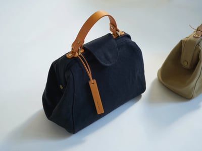 DIY材料包：洗舊帆布 醫生包16