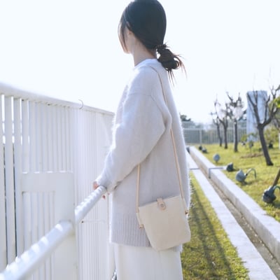 簡單斜背蠟包11