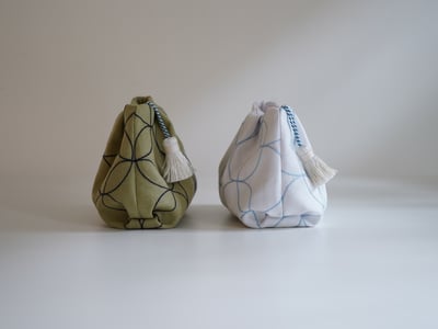 DIY材料包: 花繡/圈繡萬用包14