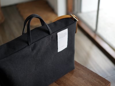 MINIMALISM 洗舊帆布托特包24