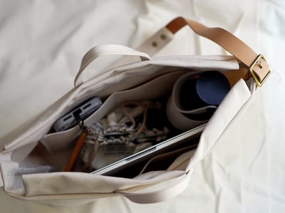 MINIMALISM 洗舊帆布托特包13