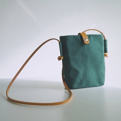 簡單斜背蠟包15