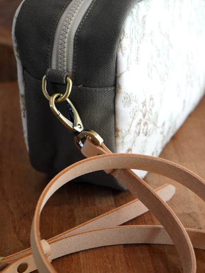 DIY材料包：吐司小方包 花布款18