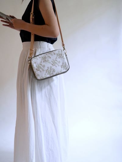 DIY材料包：吐司小方包 花布款21