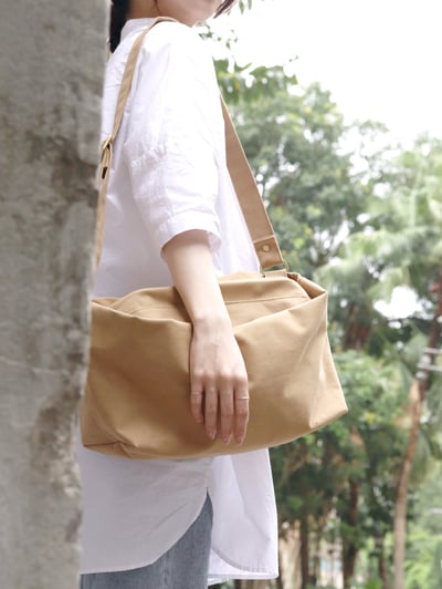 DIY材料包： SOFT 帆布斜背包4