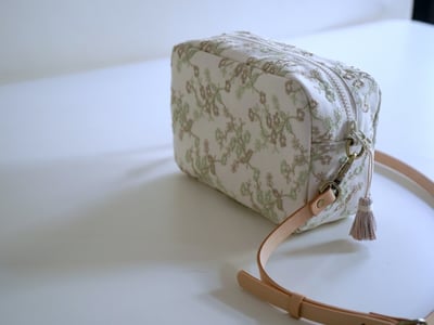 DIY材料包：吐司小方包 花布款14