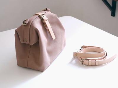 義大利植鞣皮革2段式背帶8