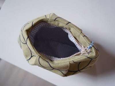 DIY材料包: 花繡/圈繡萬用包15