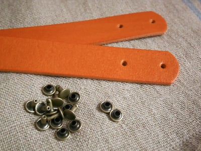 皮革五金組：皮革提把4