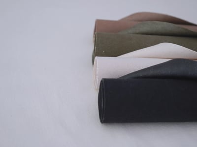 防水帆布：日本製 8號洗舊防水帆布(4色) 防水膜3