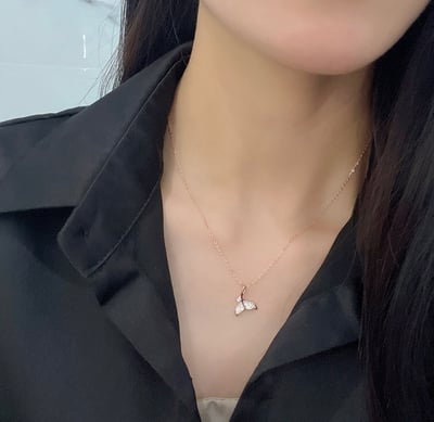 美人魚尾純銀項鍊2