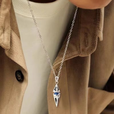 星芒項鍊高階感帥氣男生吊墜復古星空時尚2