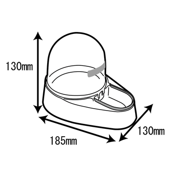 LillipHut麗利寶 小動物巨蛋型給水器 飲水器4