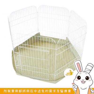 GEX 66040小寵物兔子六角形遊樂園地布1