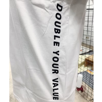 17922 一起救兔兔刺繡短T5