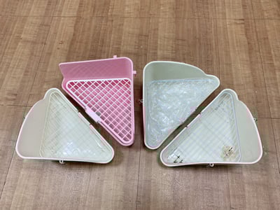 二手兔子便盆(三角型)1