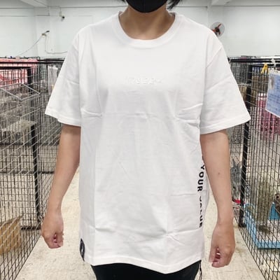 17922 一起救兔兔刺繡短T2