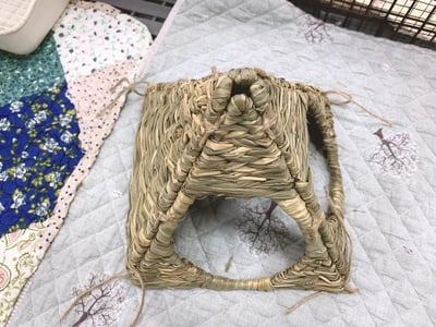 日本 Sumi-CA 金字塔草屋/草編帳篷 S/M6