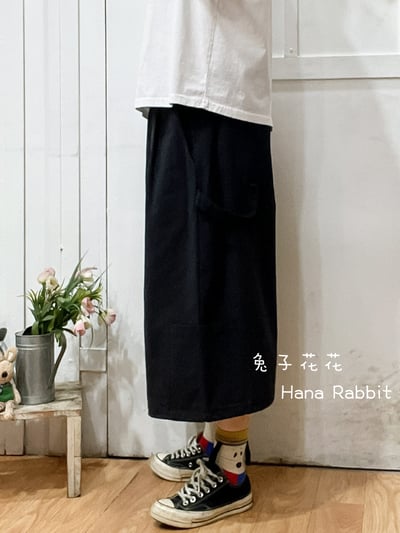 WE家工裝七分造型休閒褲(鐵灰) 173672