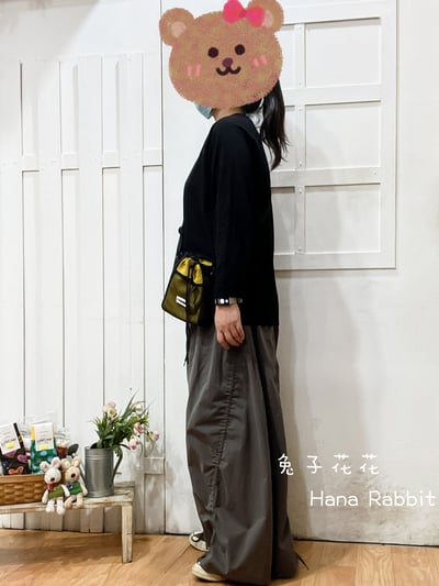 日系不敗款印花棉質上衣(黑) 209102