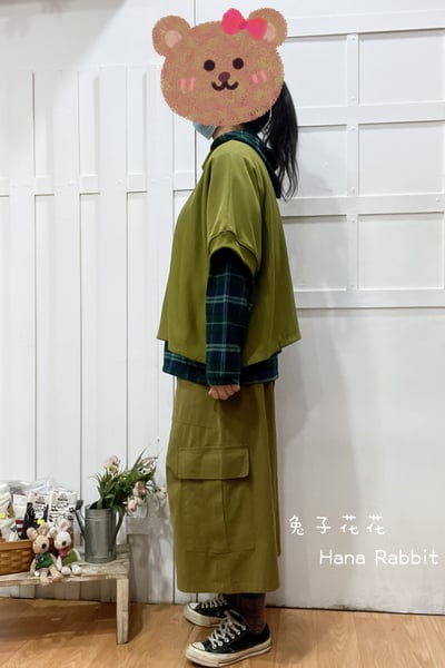 WE家刺繡小樹毛圈棉上衣(薑黃) 163652