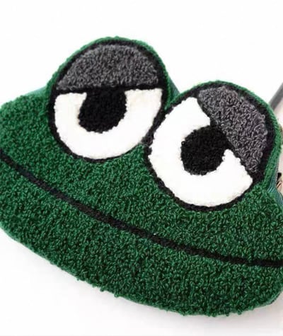 日系可愛青娃口金斜背小包 119632