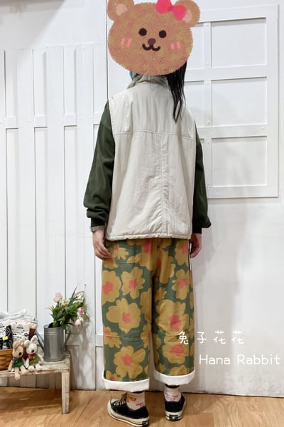 WE家休閒可縮腰夾棉背心 147503