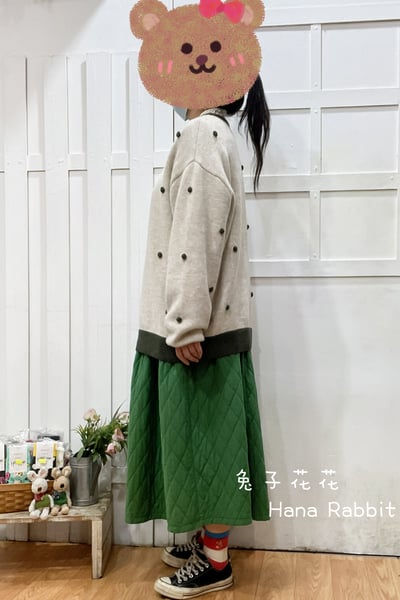 日系甜美球球針織毛衣 169602