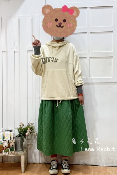 日系原單字母印花連帽大學T 170931