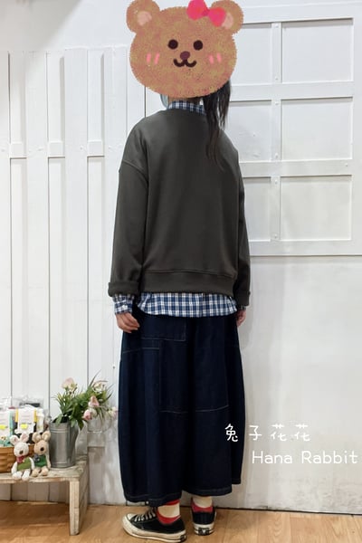 WE家刺繡車車小口袋毛圈棉上衣 136793