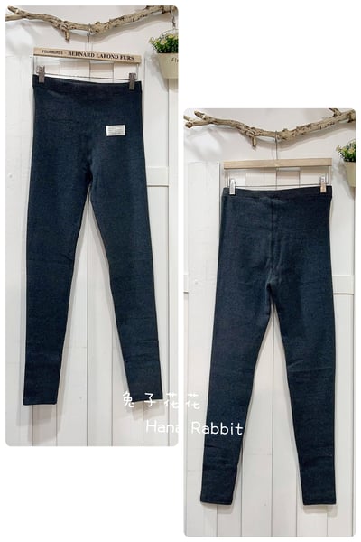 超彈力小布標厚棉內搭褲(深灰) 310101