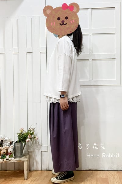 WE家大花朵印花重磅棉上衣 136502