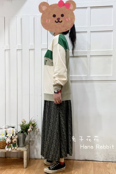 日系原單字母印花毛圈棉大學T 168942