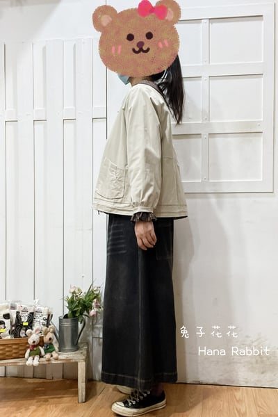 ED可縮腰簡約外套 309092