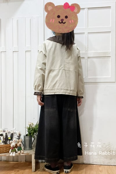 ED可縮腰簡約外套 309093