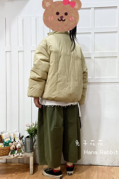日系暖呼呼保暖鋪棉外套 212103
