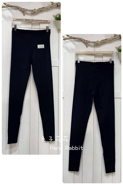 超彈力小布標厚棉內搭褲(黑) 310101