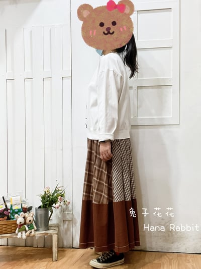 大耳狗印花重磅棉上衣(白) 309092