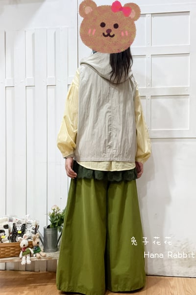 ED簡約連帽背心 302013