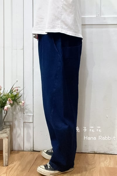 WE家彩繩丹寧灣刀褲 163852