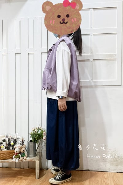 WE家糖果色燈籠造型背心(藕紫) 149682