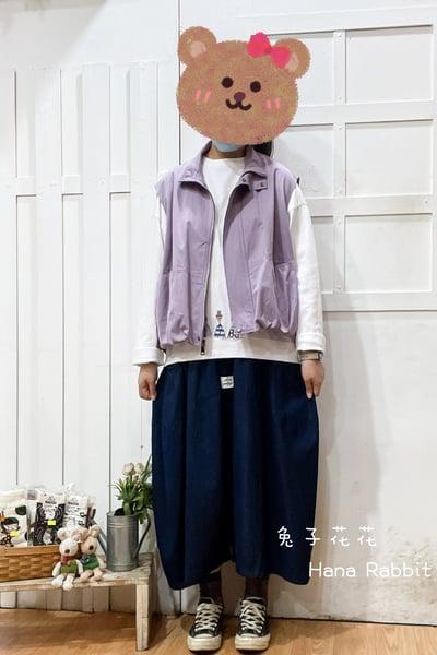 WE家糖果色燈籠造型背心(藕紫) 149681