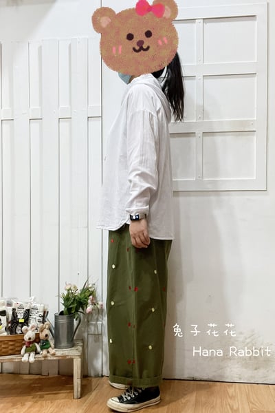 ED簡約連帽半開襟上衣(白) 309292