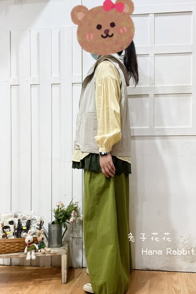 ED簡約連帽背心 302012