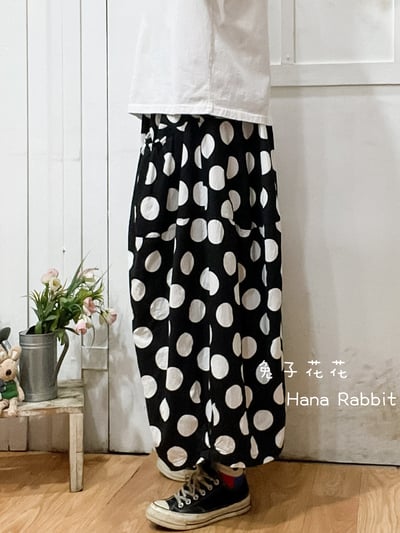 WE家波點造型南瓜褲 154652