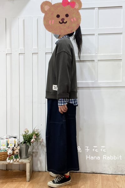 WE家刺繡車車小口袋毛圈棉上衣 136792