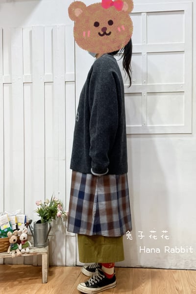 日系可愛感機器人針織毛衣 311172