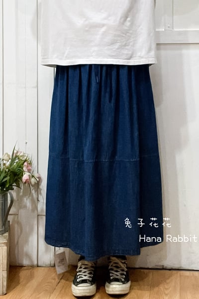 WE家簡約丹寧造型裙 195311