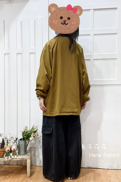 WE家撞色領復古工裝外套 170893