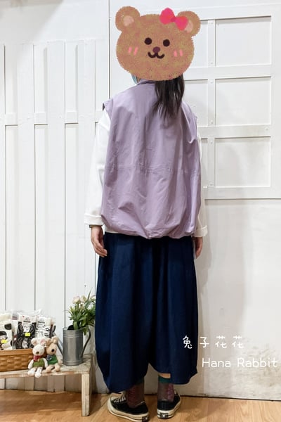 WE家糖果色燈籠造型背心(藕紫) 149683